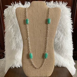Turquoise Colored Statement Necklace